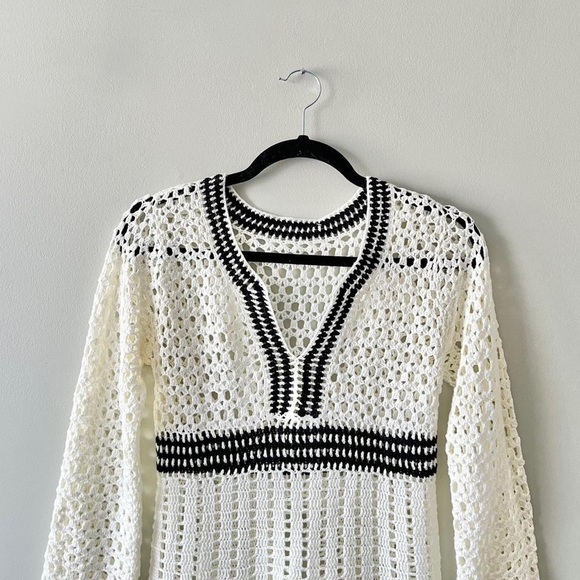 VINTAGE CROCHET TOP - Picture 2 of 3